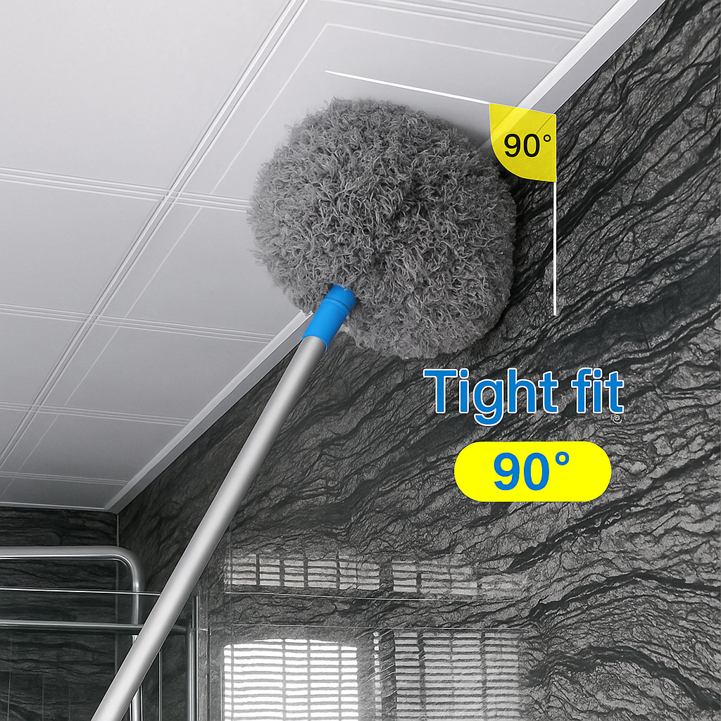 Washable Ceiling Fan Cleaner Duster for Ceiling Fans,Window Blinds, Furniture