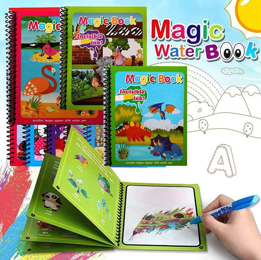 Reusable Kids Magic Water Painting Book (BUY 2 GET 2 FREE)