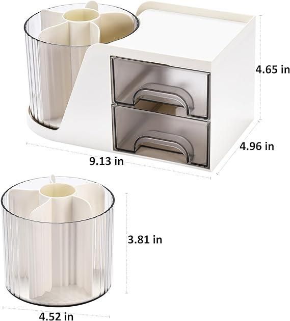 �360 Degree Rotating Desk Organizers