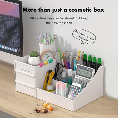 Jewelry Holder | Modern Vanity Organizer Box | Cosmetic Storage Solution