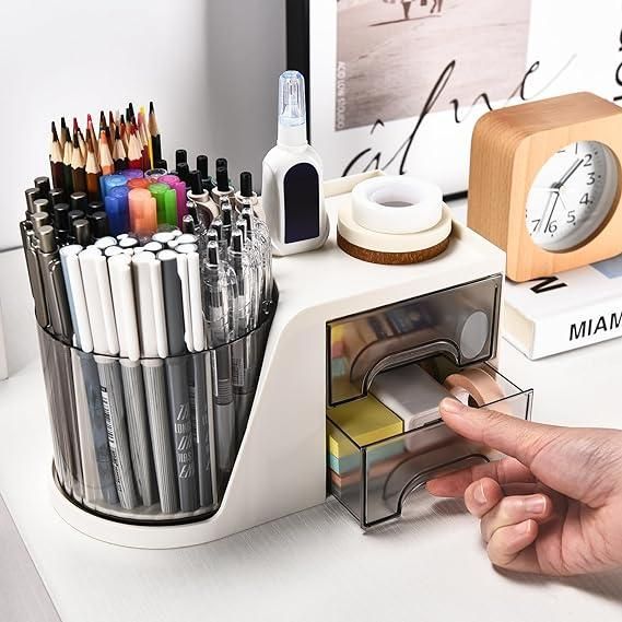 �360 Degree Rotating Desk Organizers