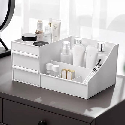 Jewelry Holder | Modern Vanity Organizer Box | Cosmetic Storage Solution