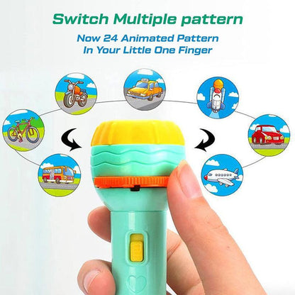 Slide Flashlight Torch Education Learning | Kids Toy