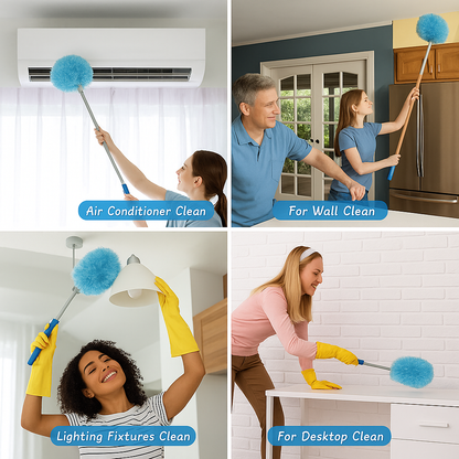 Washable Ceiling Fan Cleaner Duster for Ceiling Fans,Window Blinds, Furniture